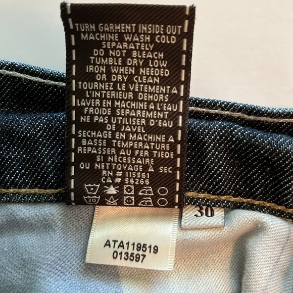 7 For All Mankind Nate Slim Bootcut Size 30 - Picture 11 of 16